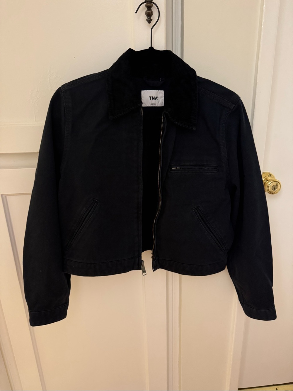 NWT- TNA ‘Barkley Lightweight Workwear Jacket’ 2XS Black - Picture 4 of 6